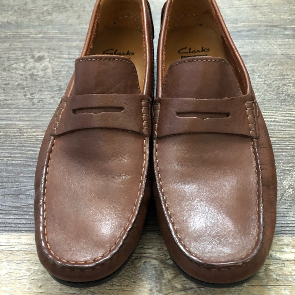 Clarks Hamilton Way Loafer in Cognac